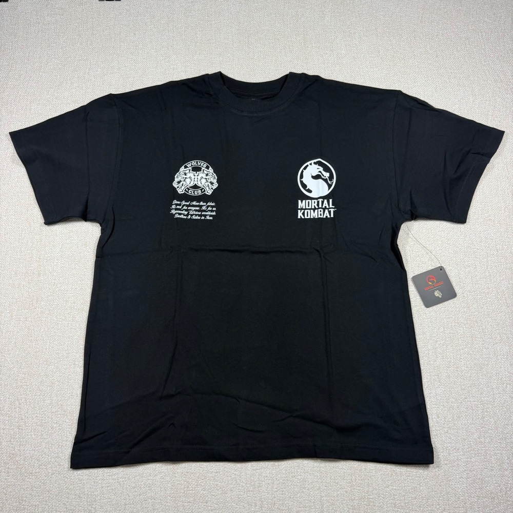 Darc Sport x Mortal Kombat Sold Out Limited Edition Premium Tee Black Large